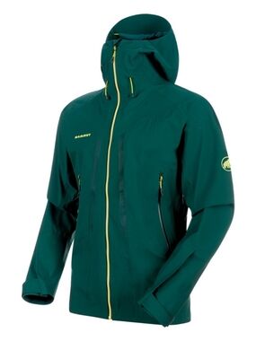 Mammut Masao Hardshell Jacket Men Dark Teal Size XL